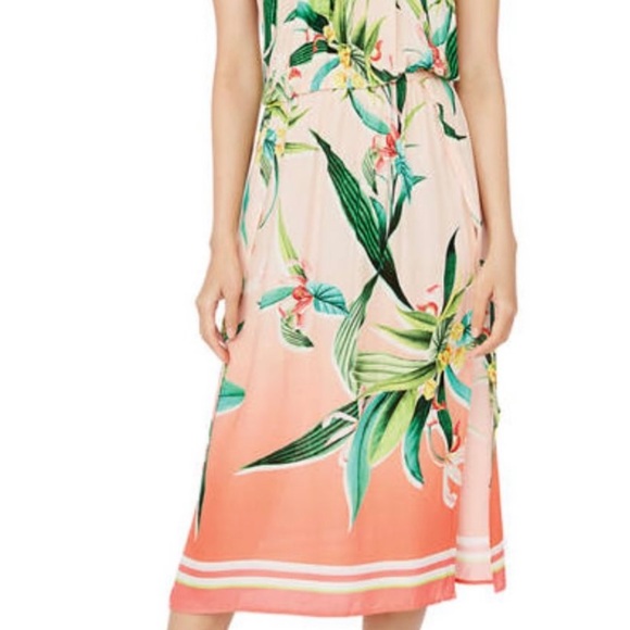 Trina Turk Costa de Prata Resort Dress Cover Up Size M- L - Picture 6 of 7